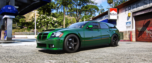 GTA V Dodge Magnum SRT Demon Interior and Detail Preview