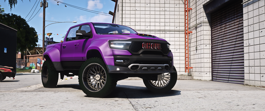 2022 Dodge Ram TRX SRT Ghoul Widebody Lifted FiveM Mod
