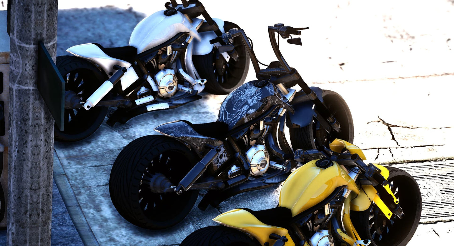 (Lore Friendly) Diablo's Motorcycle Pack (3 Bikes)
