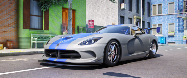 Dodge Viper TT 2000 HP Drag