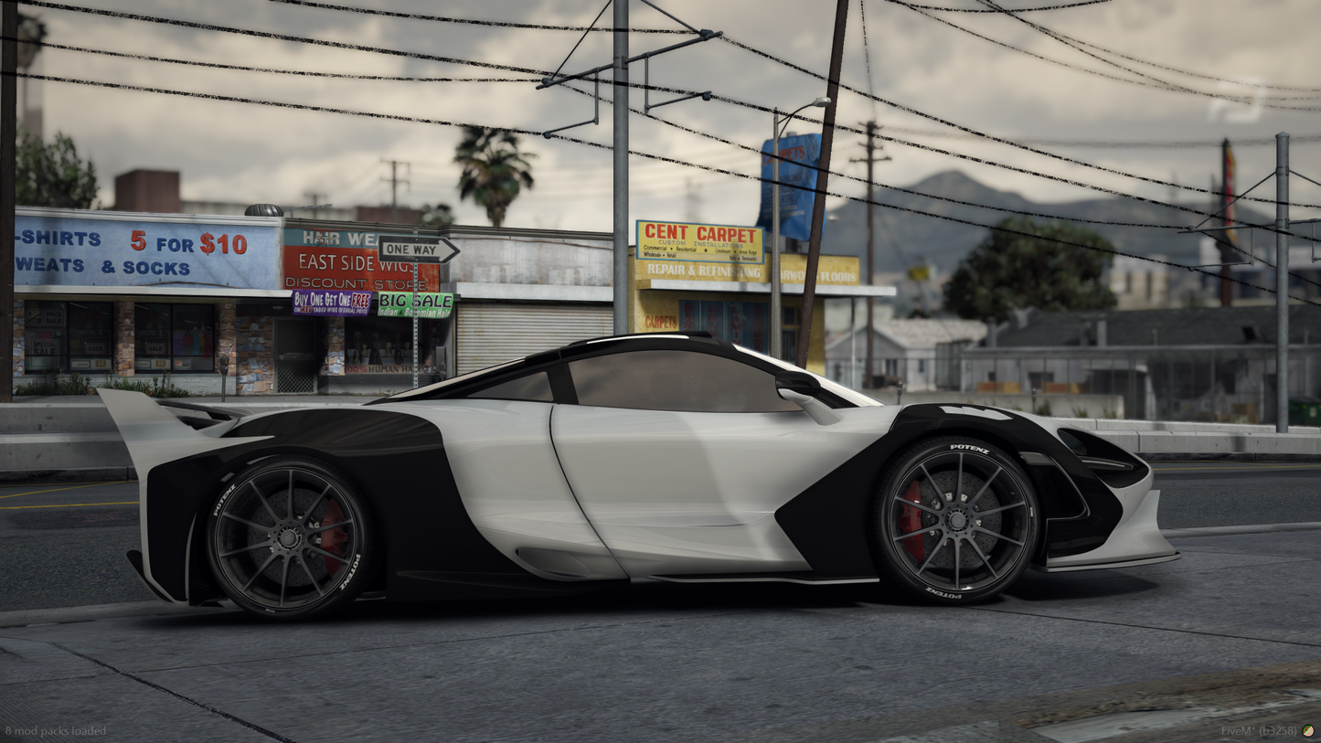 (Debadged) Mclaren P1 Zetac