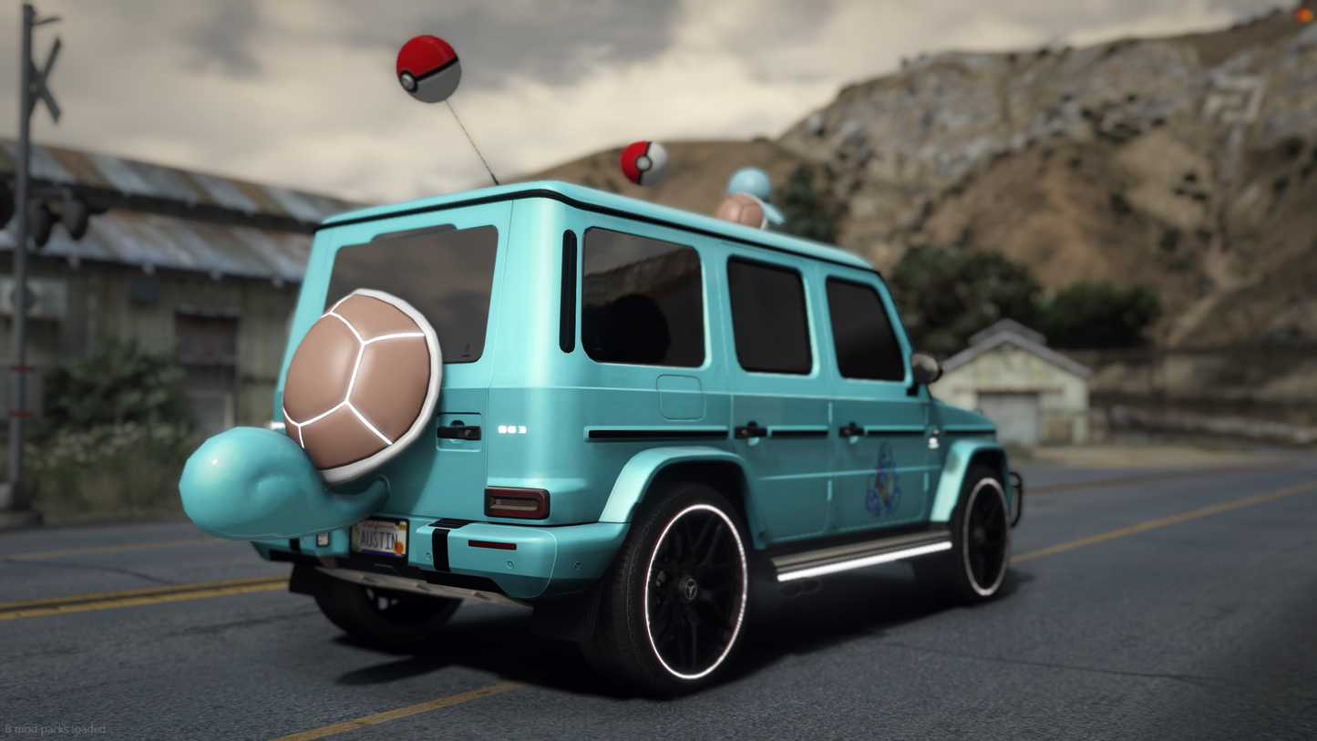Mercedes-Benz G63 AMG Squirtle Edition