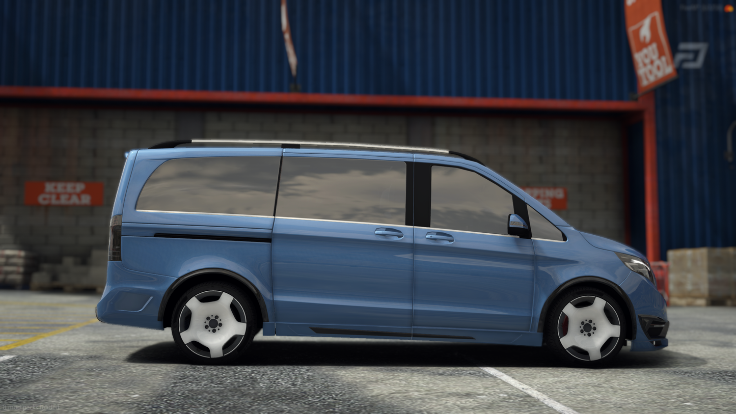 (Debadged) Mercedes V-Class 2025 Tuning