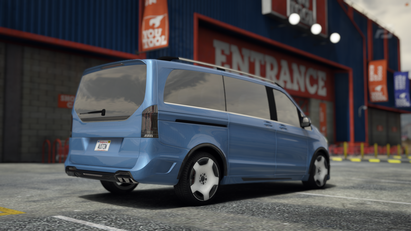 (Debadged) Mercedes V-Class 2025 Tuning