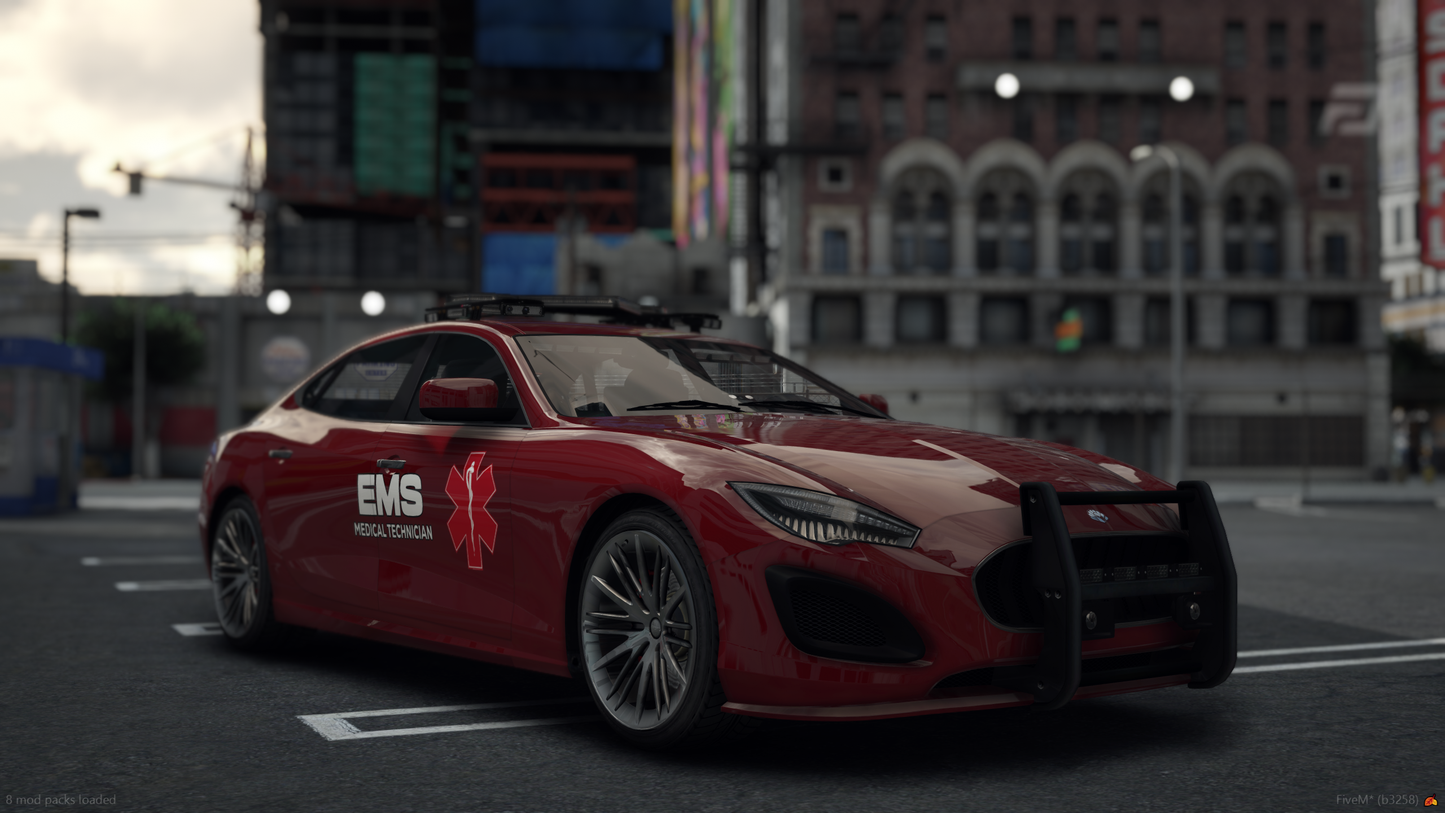 Lore Friendly EMS Pack (10 Cars)