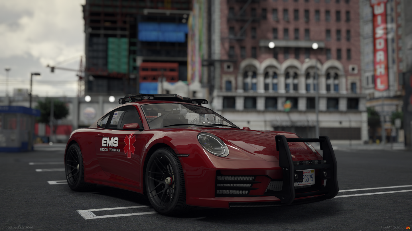 Lore Friendly EMS Pack (10 Cars)