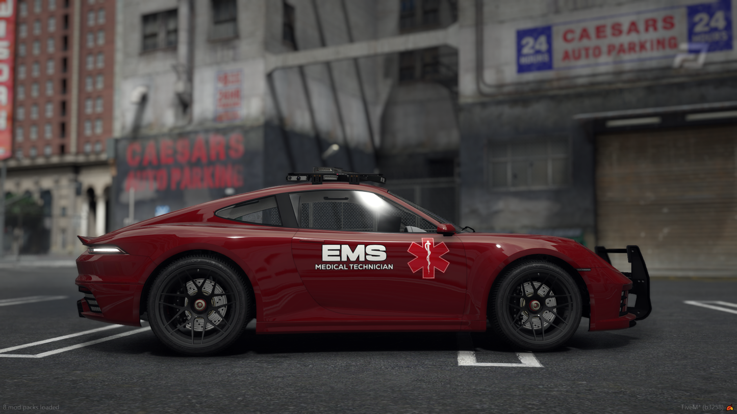 Lore Friendly EMS Pack (10 Cars)