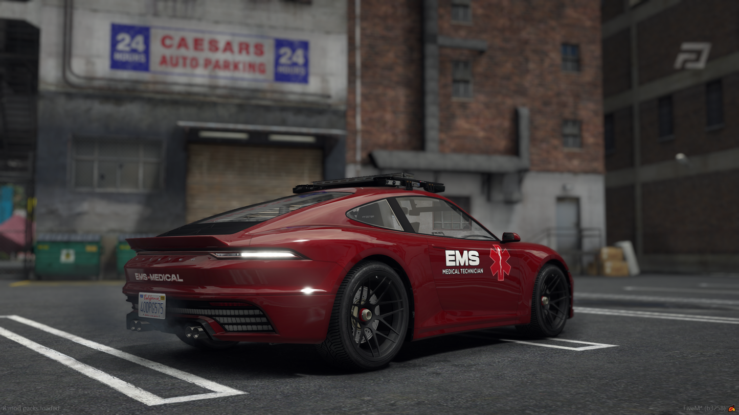 Lore Friendly EMS Pack (10 Cars)