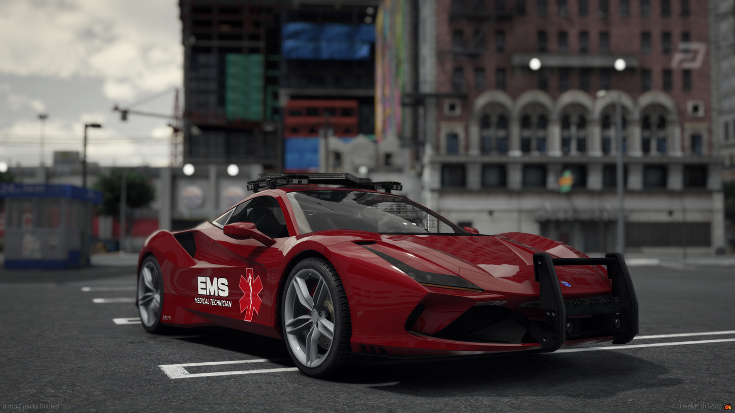 Lore Friendly EMS Pack (10 Cars)