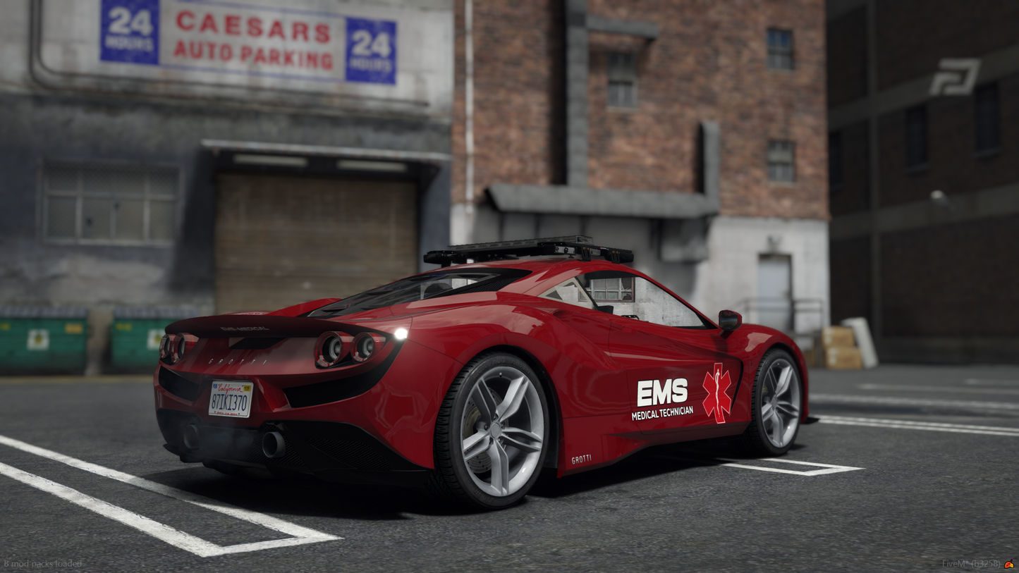 Lore Friendly EMS Pack (10 Cars)