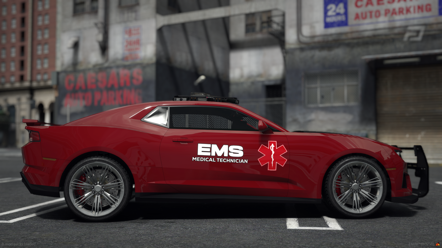 Lore Friendly EMS Pack (10 Cars)