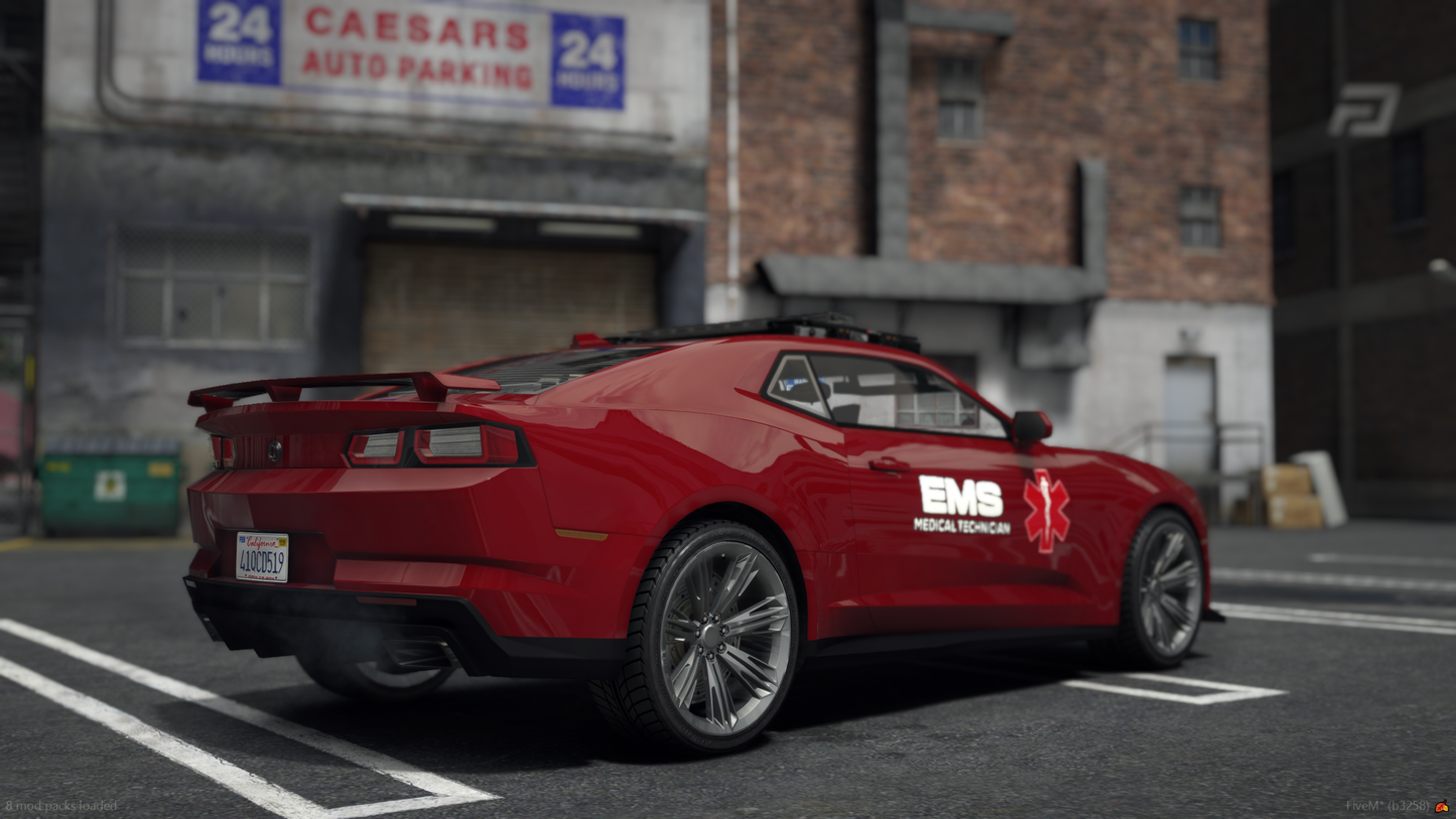 Lore Friendly EMS Pack (10 Cars)