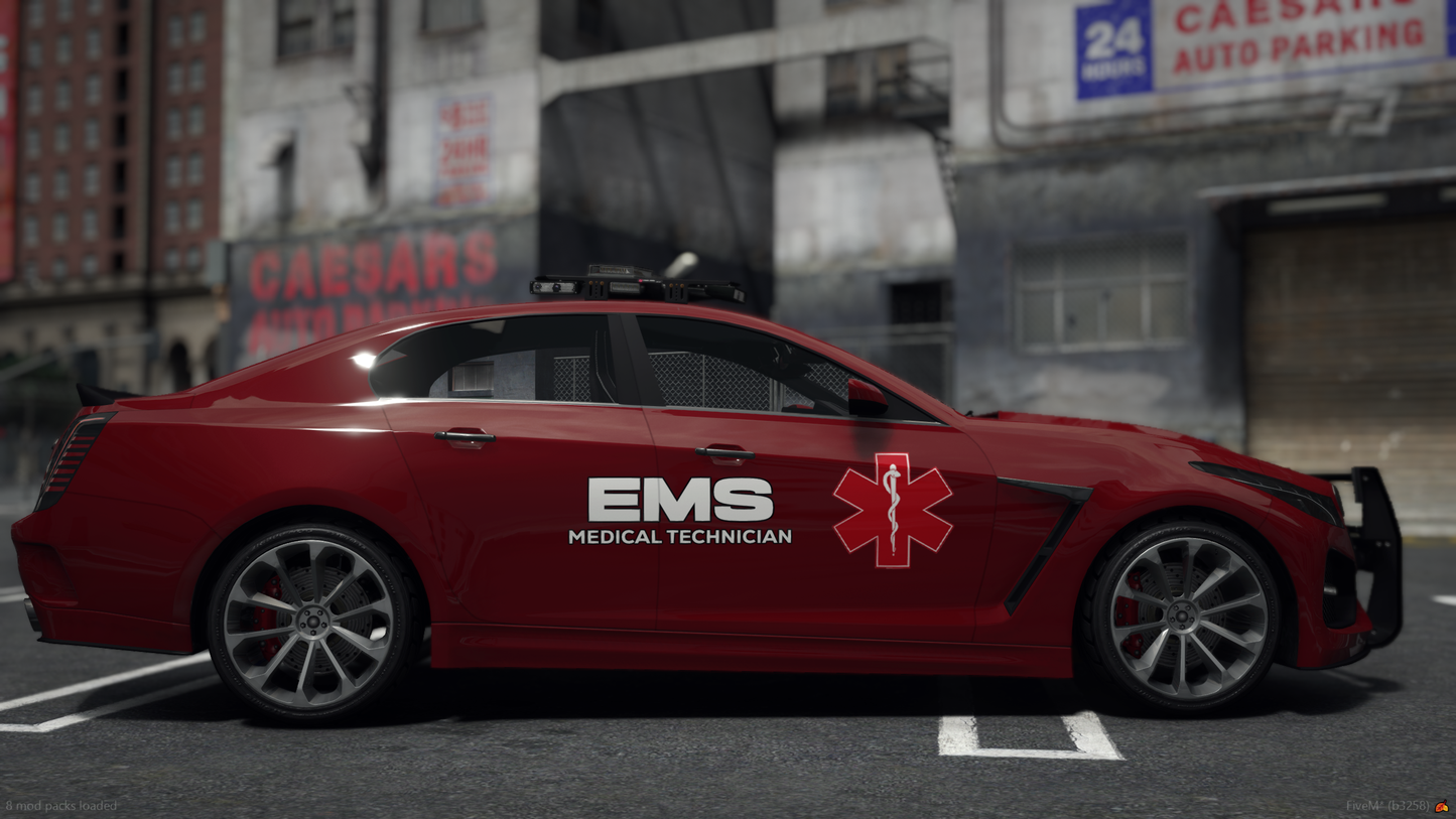 Lore Friendly EMS Pack (10 Cars)