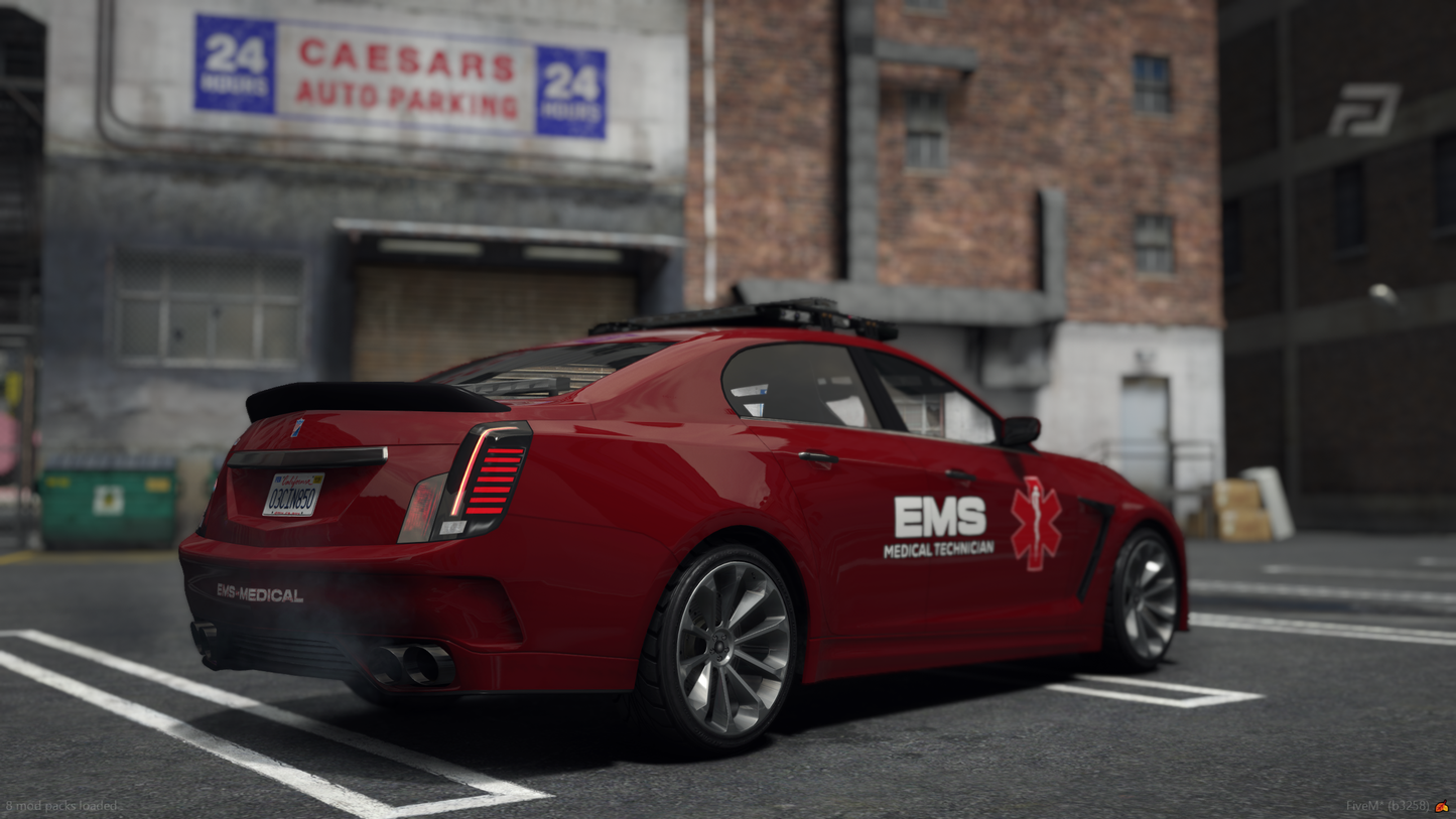 Lore Friendly EMS Pack (10 Cars)