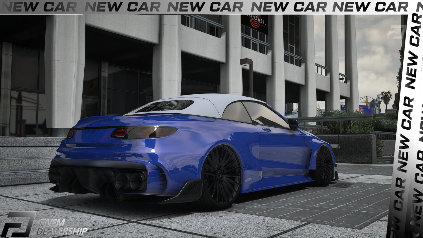 (Lore Friendly) Schwarzer Cabrio