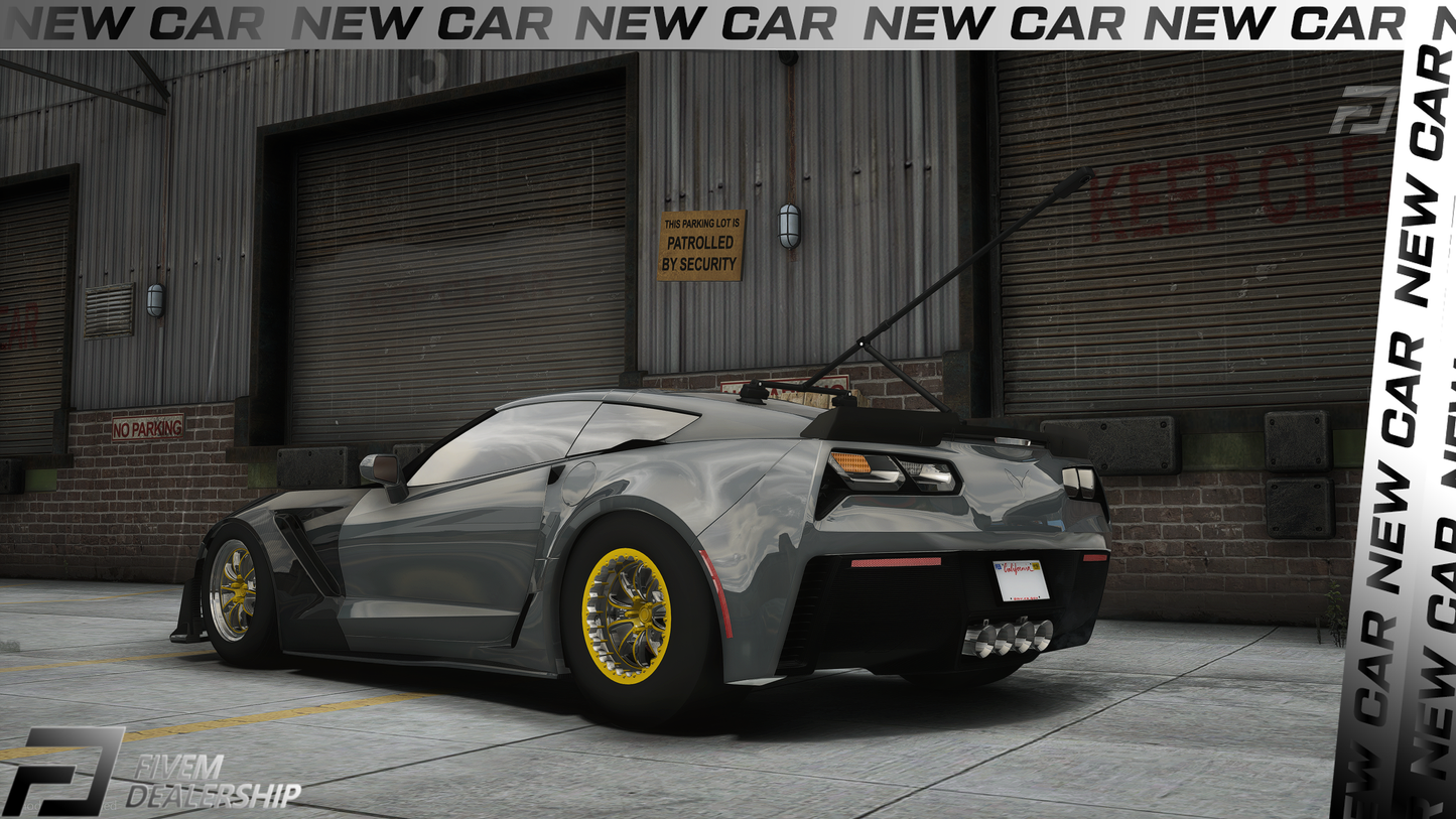 (Debadged) Chevrolet C7 Drag Pack