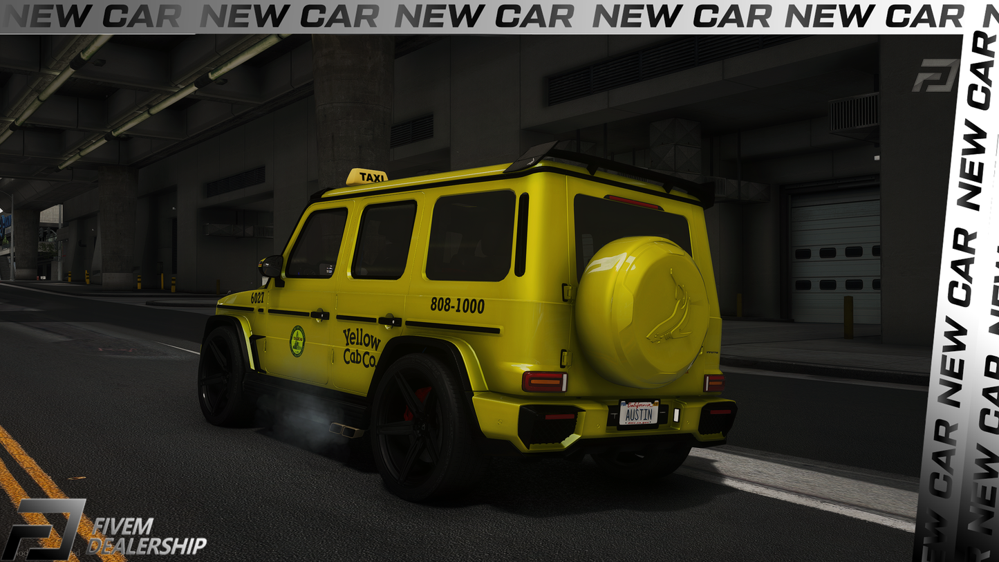 Mercedes G63 Topcar Taxi