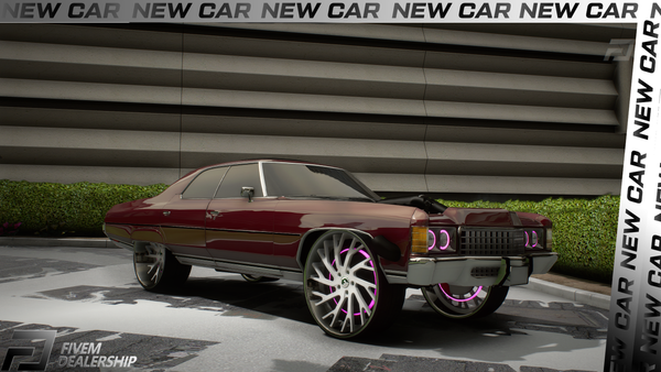 Custom Twin turbo 71 Chevy Caprice on Forgiato's