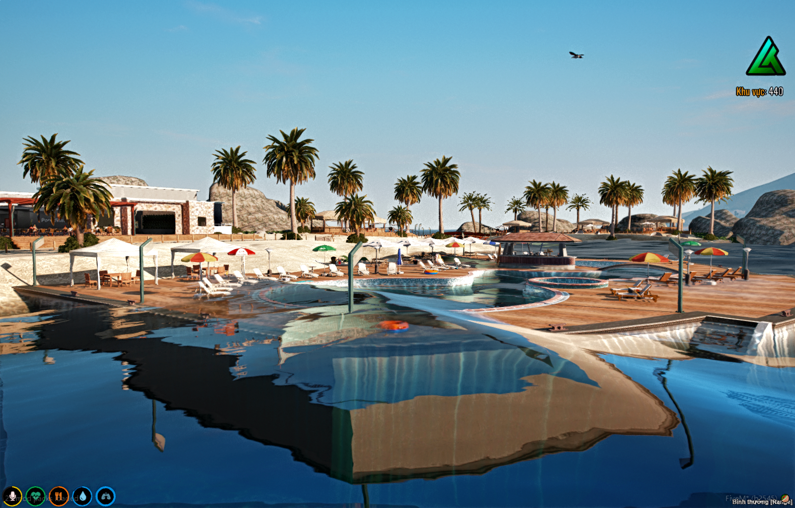 Ilha Island beach area
