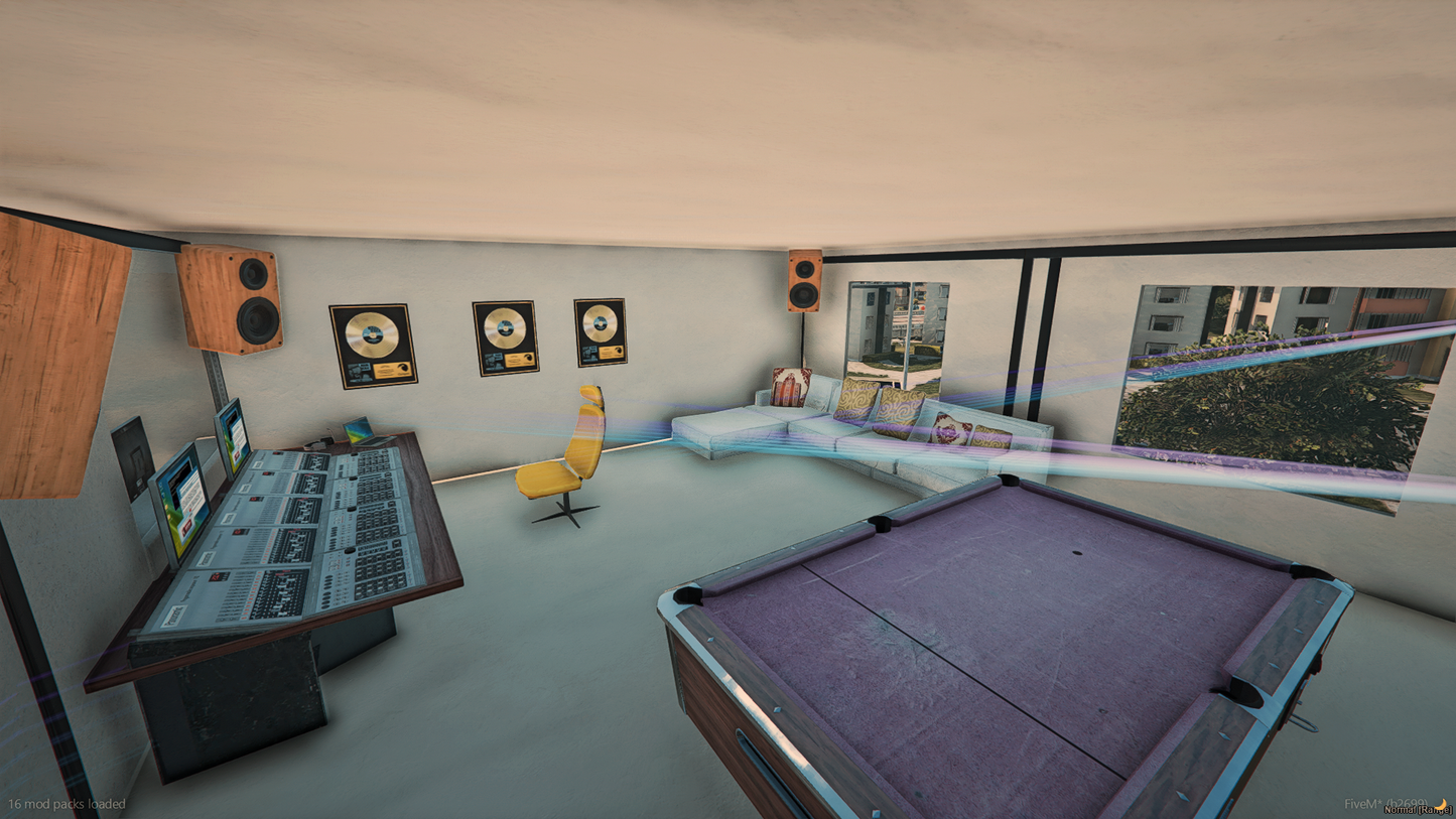 Grove ST Hoods in roleplay server environment