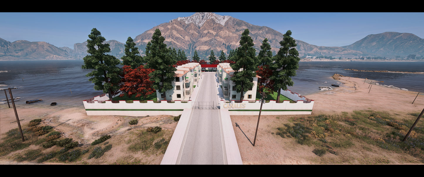 CASERIO Canales Map Overview FiveM