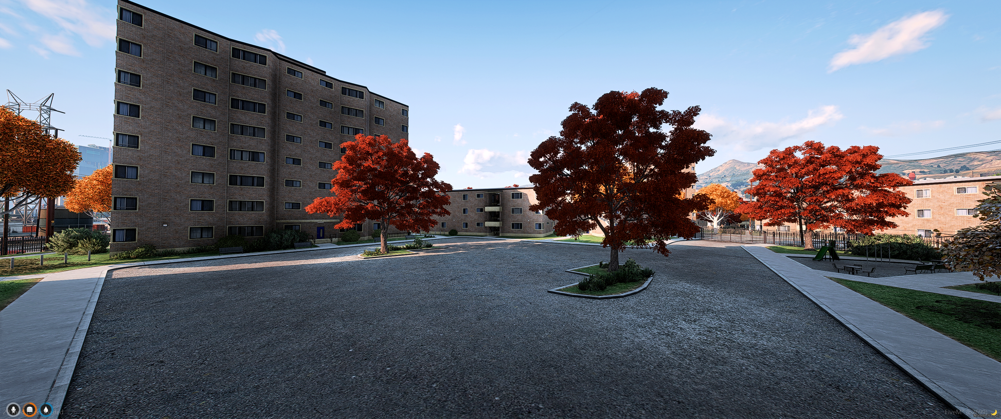 FiveM Map Mod O'Blocks Parkway Gardens Realistic Design