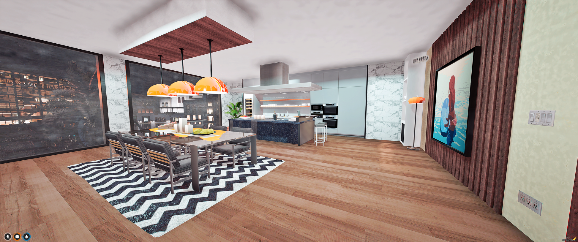 Apartment Atlas Bedroom Design View