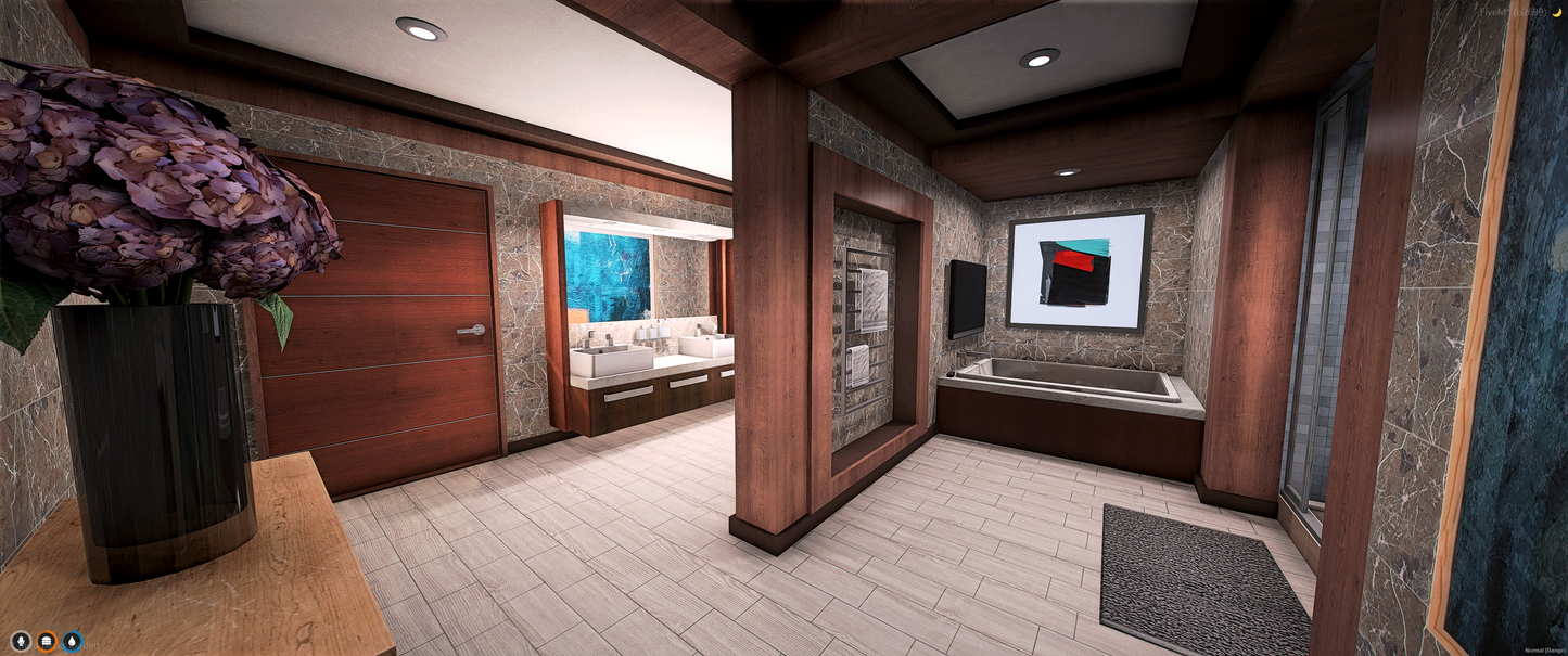 MLO Apartment Shell Modern Interior FiveM