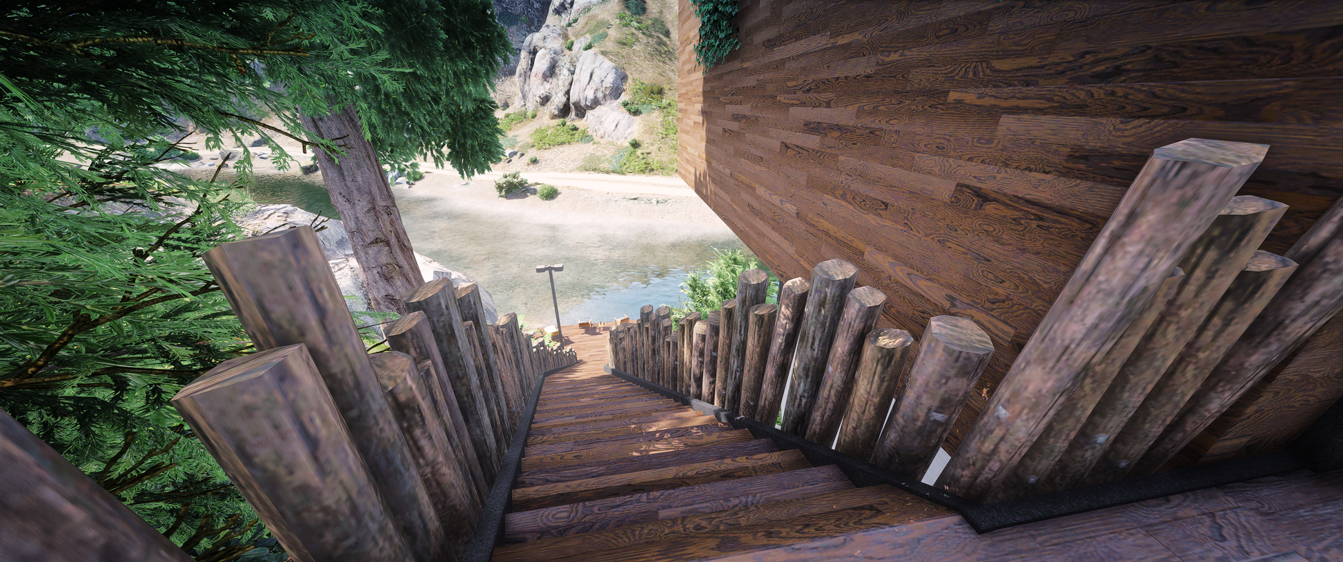 Rooftop view of Wild House 2