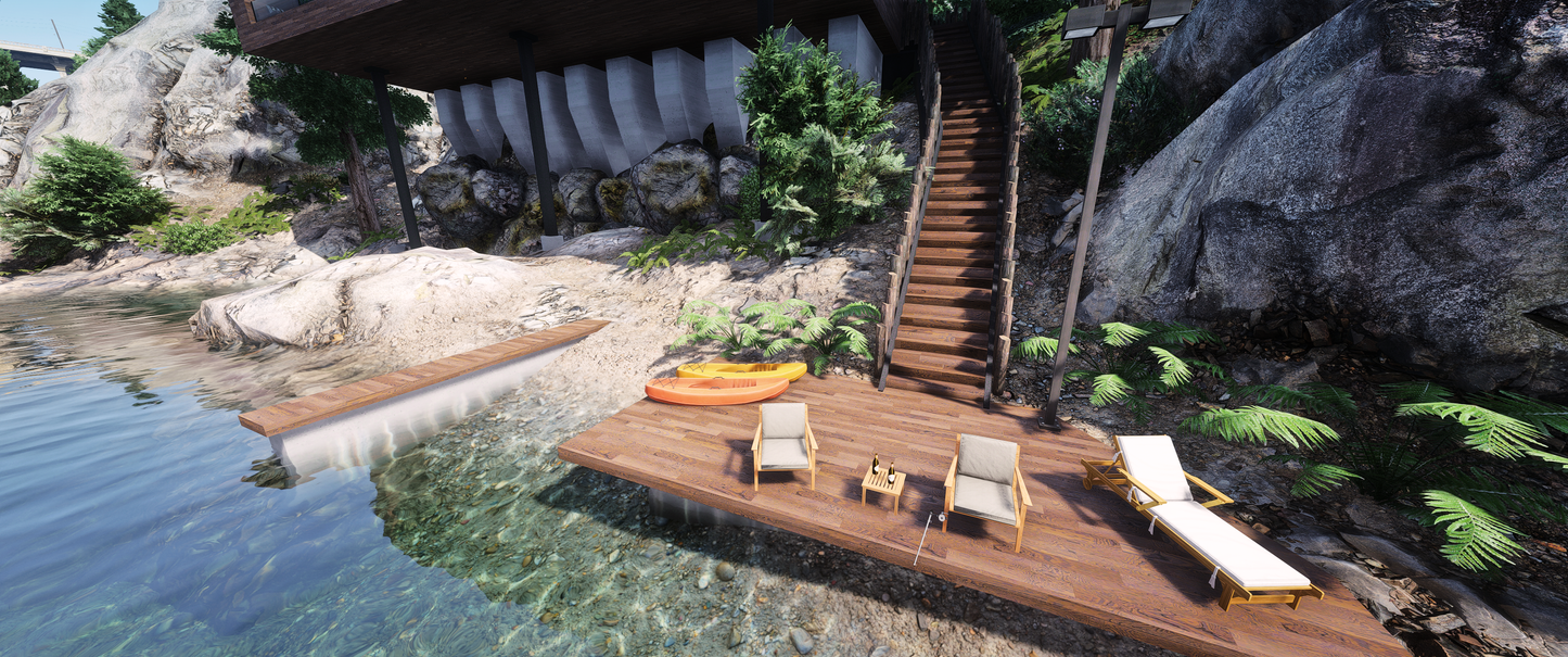 Exterior detail of Wild House 2