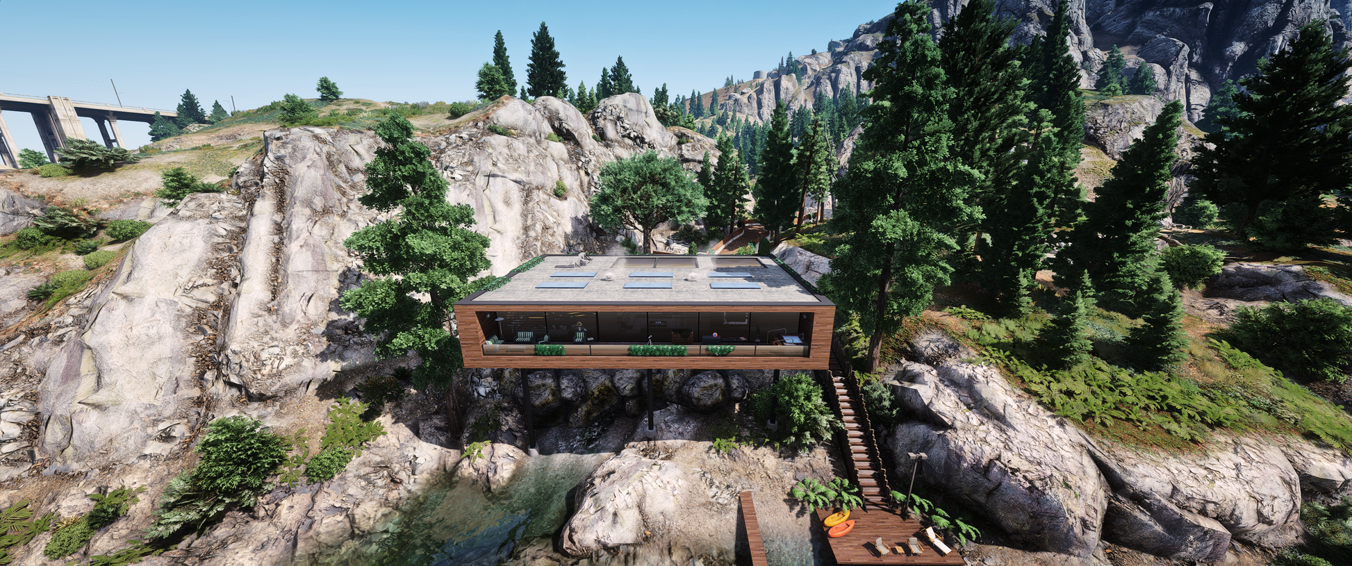 Full FiveM preview of Wild House 2