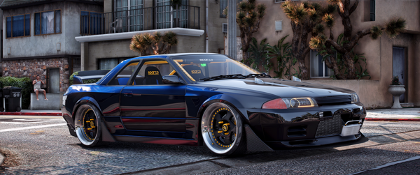 Nissan R32 swap HEMI