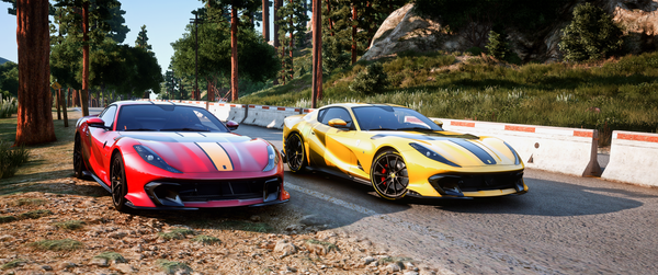 (Debadged/Regular) Ferrari 2021 812 Competizione