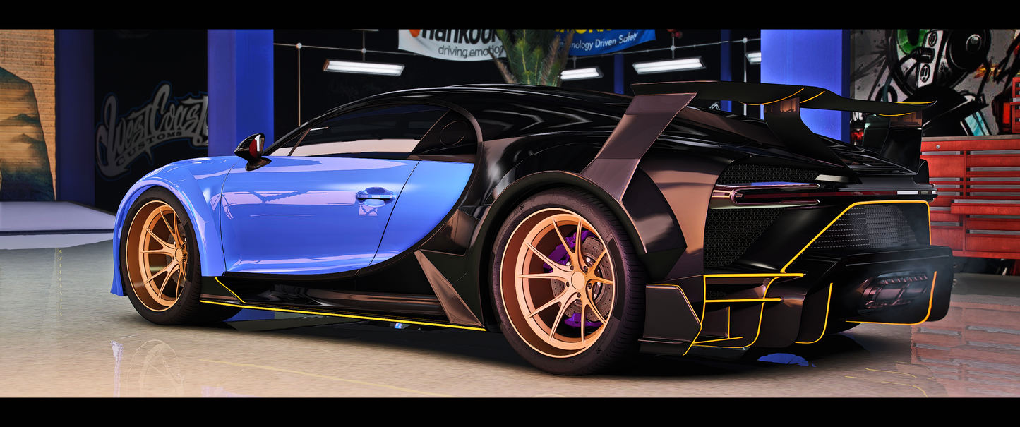 (Debadged) Bugatti Chiron Venum