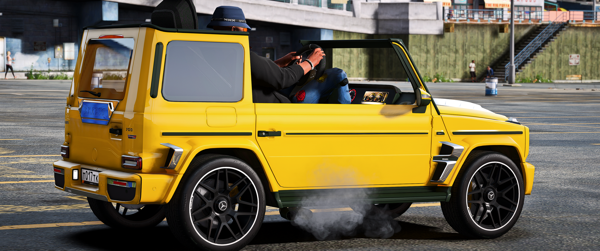 Mercedes G63 Mini Side View