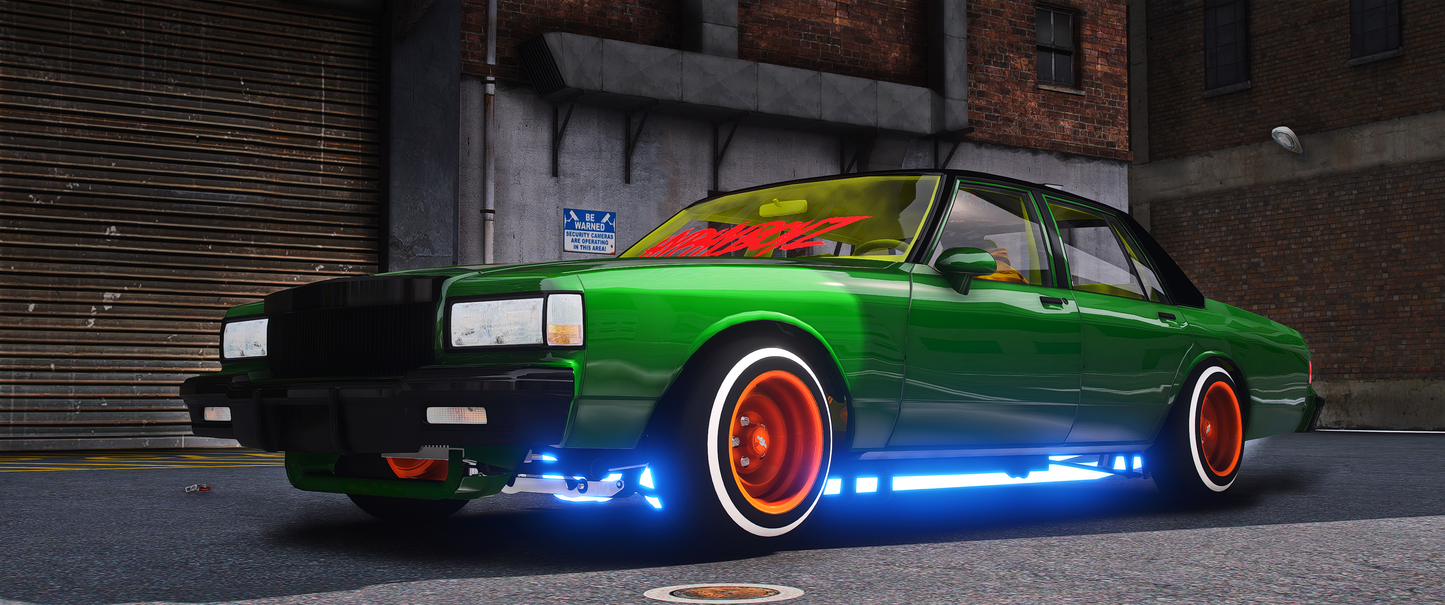 (Debadged) Chevy Caprice Swapped 1989