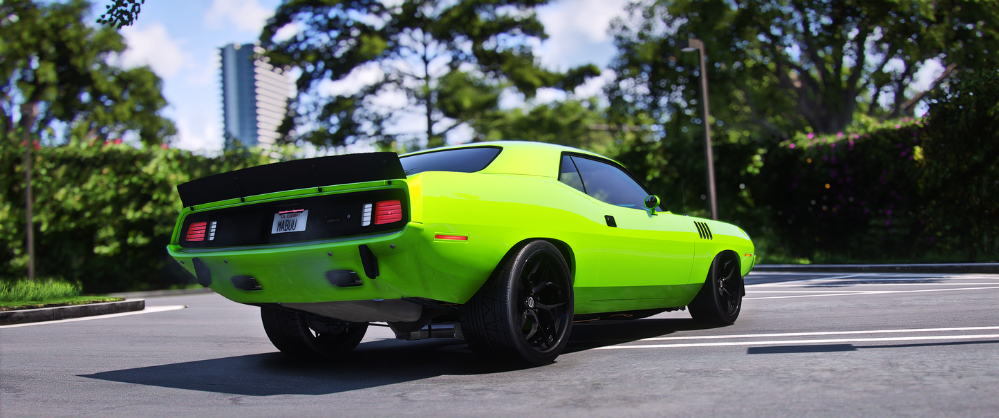 (Lore Friendly) Custom 1971 Plymouth Cuda