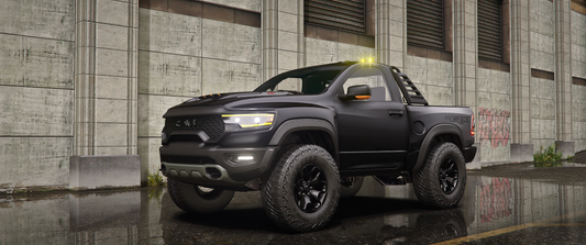 Baby Dodge Ram TRX 2 Door FiveM Mod Front View