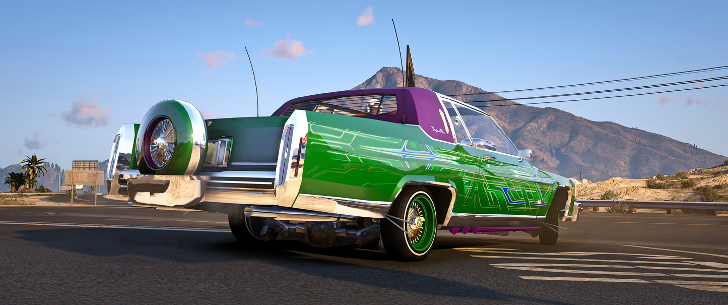 Cadillac Deville Coupe Lowrider 1985