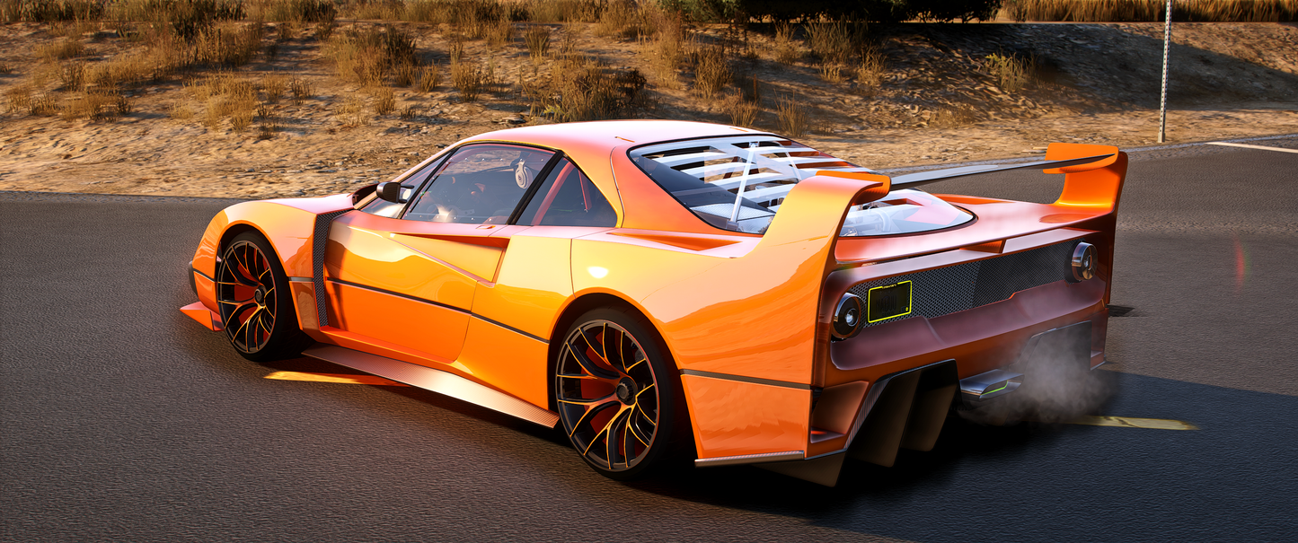 Ferrari KS EFF40 FiveM Vehicle Side View