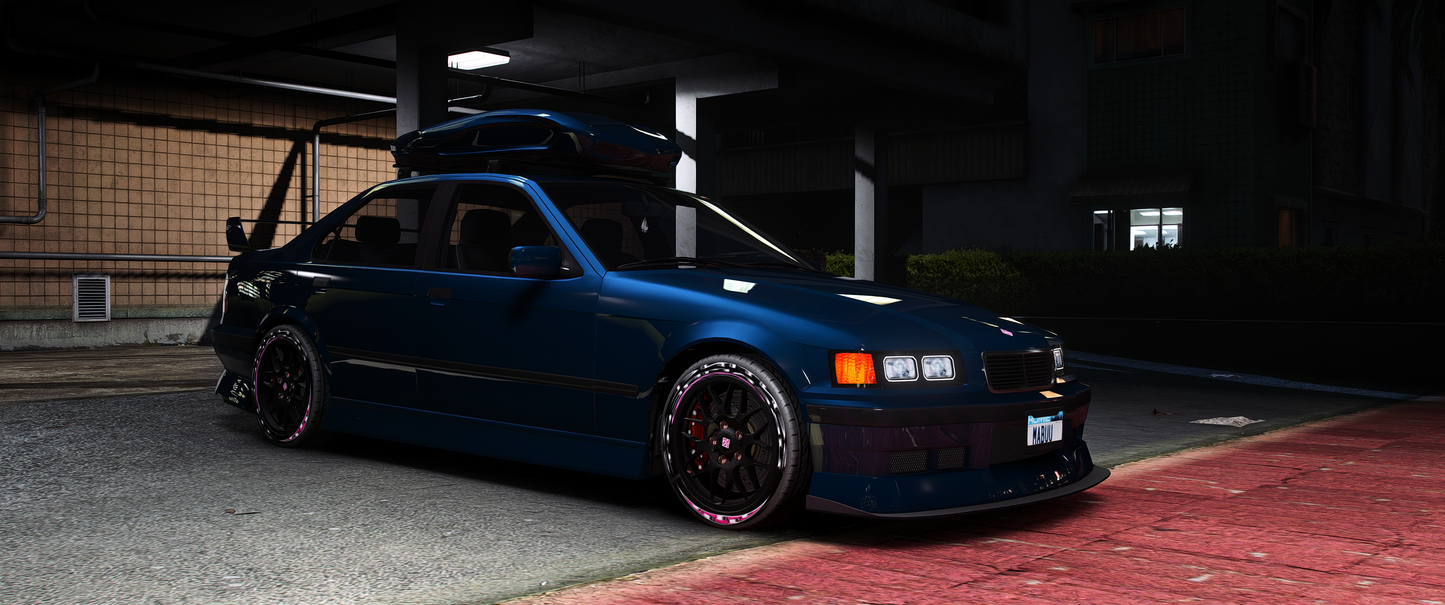 Lore Friendly Ubermacht Sentinel Retro Sedan FiveM Mod