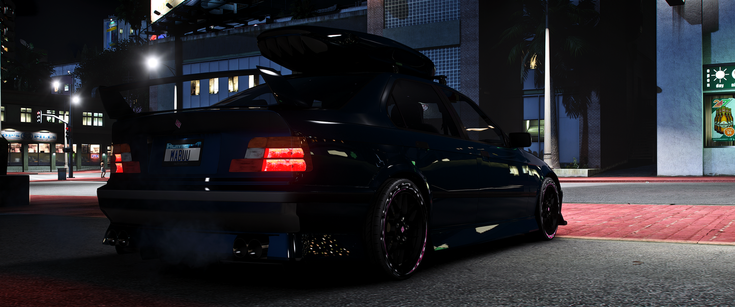 Ubermacht Sentinel Retro Sedan Vehicle Mod for FiveM
