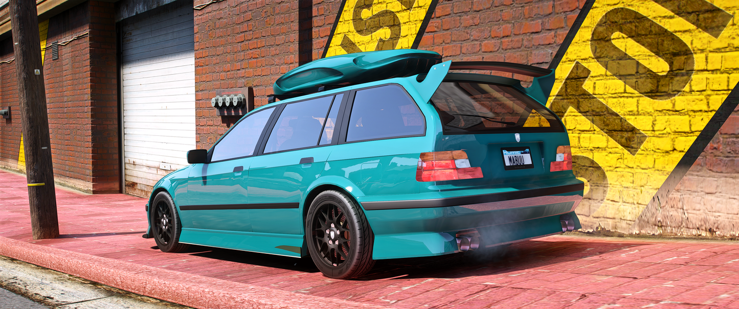 Ubermacht Sentinel Retro Wagon Vehicle Mod for FiveM