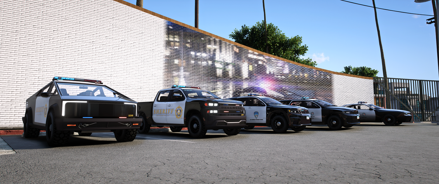 Lore Friendly Non ELS Police Car 2 FiveM Mod