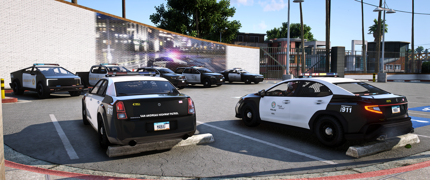 Lore Friendly Non ELS Police Car 4 FiveM Mod