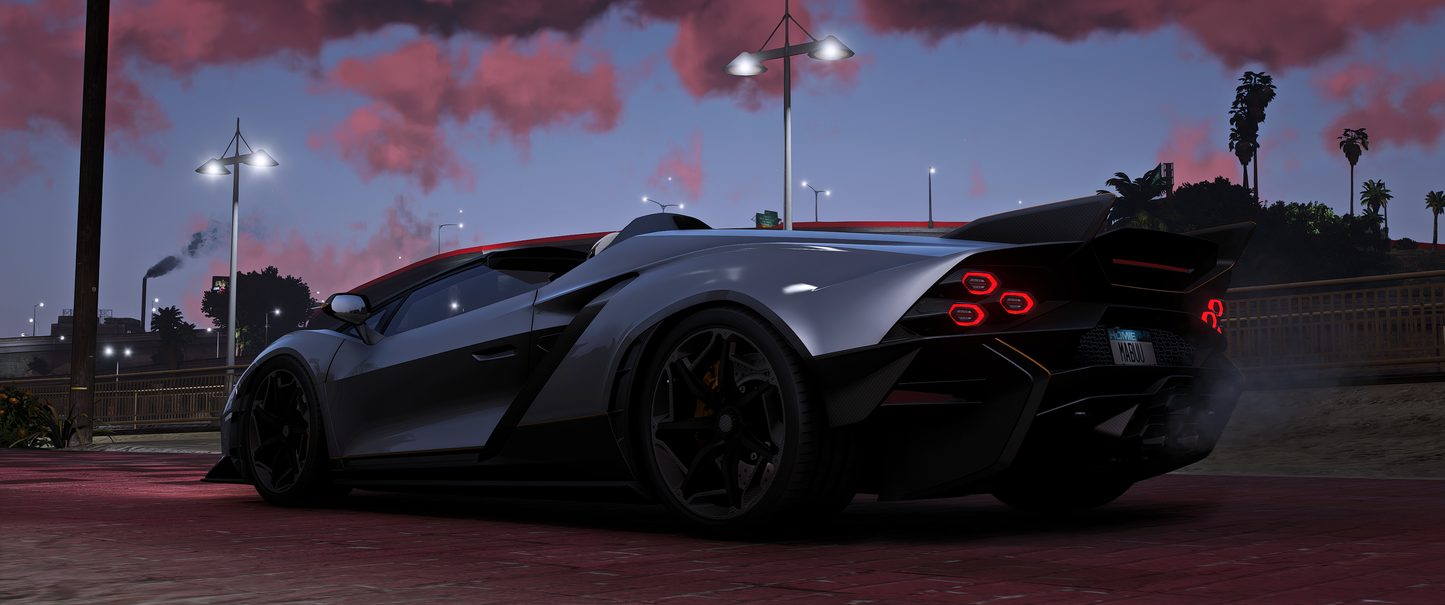 Lamborghini Auténtica 2023 Debadged Vehicle for FiveM