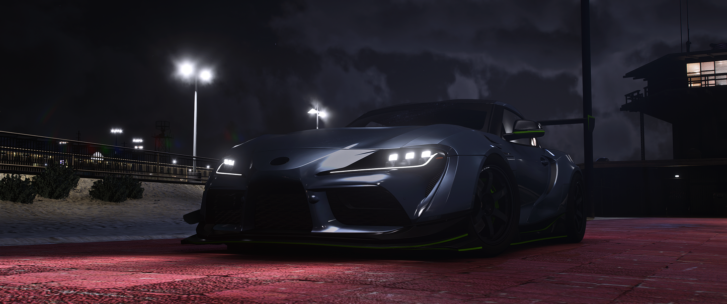 Debadged Toyota GR Supra Varis Mk 5 2020 FiveM Mod