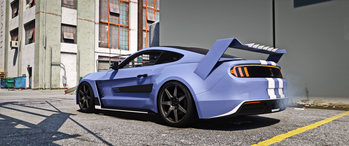 GTA V Ford Mustang GT500 Venom Interior and Detail Preview