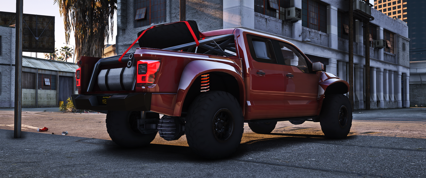 GTA V Caracara 4x4 Custom Interior and Detail Preview