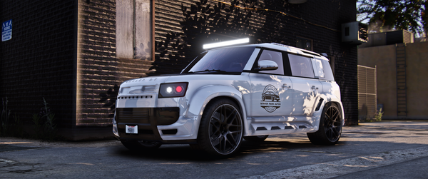 Lore Friendly Baller Defender Custom FiveM Mod Full Exterior View